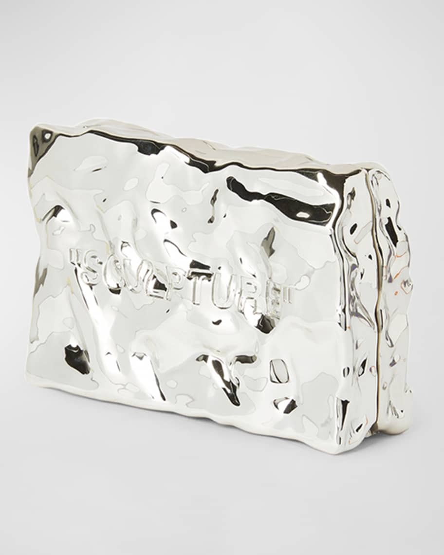 Off white clutch hotsell purse