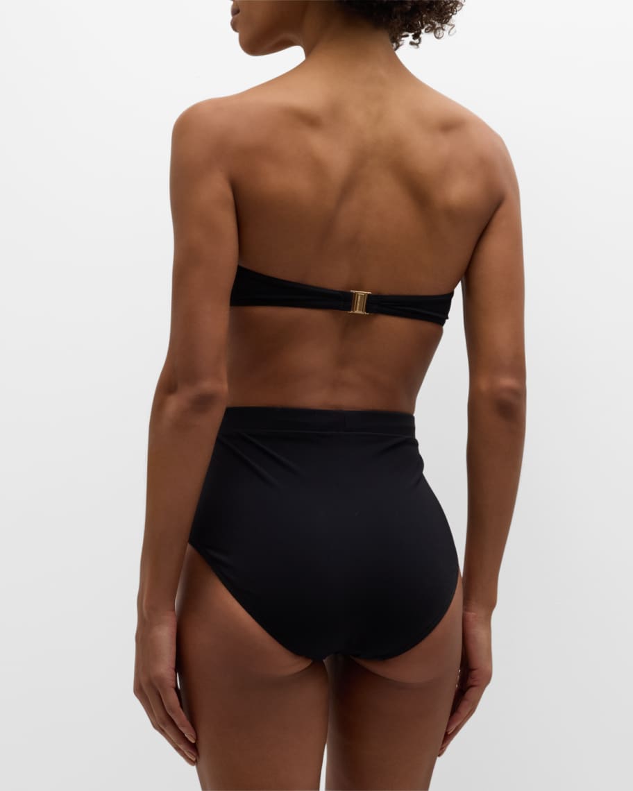 Image 3 of 5: Alight Eyelet Balconette Bikini Top