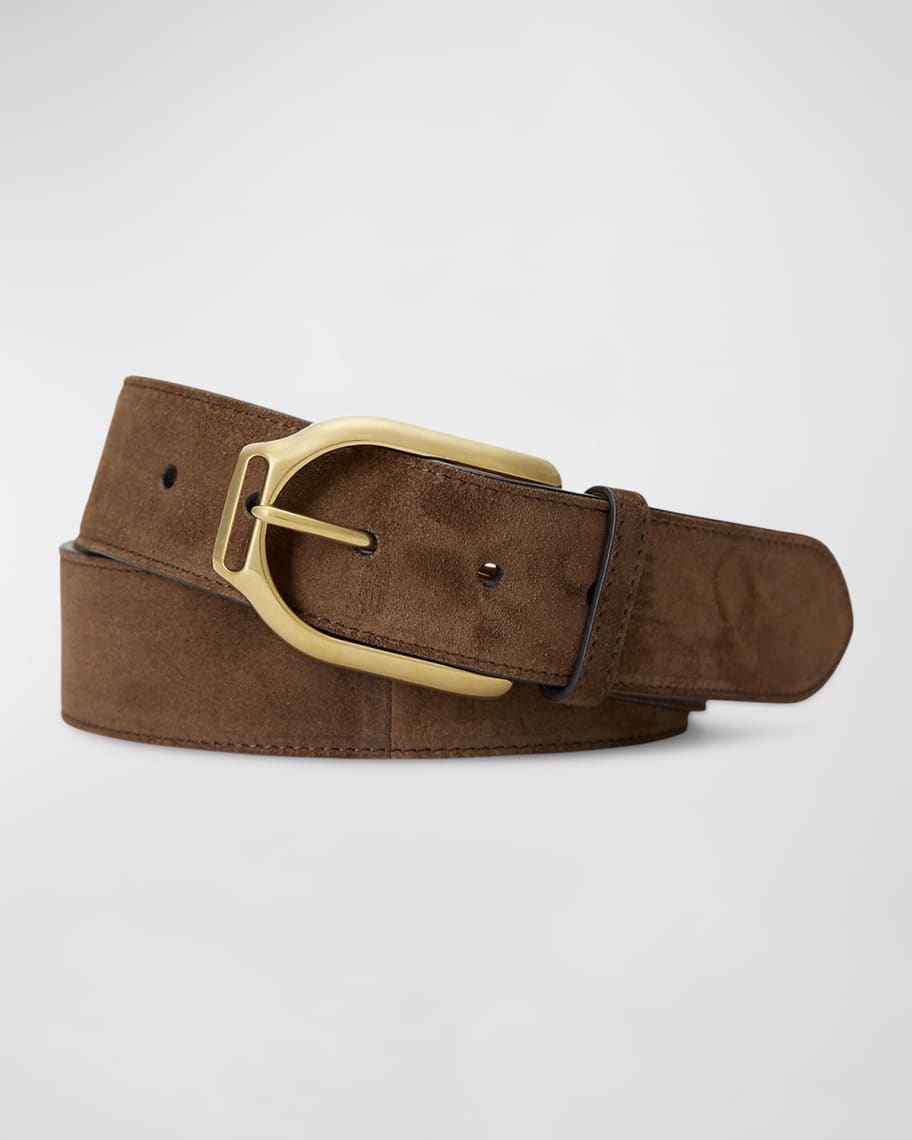 Image 1 of 1: Men's Welington Suede Belt