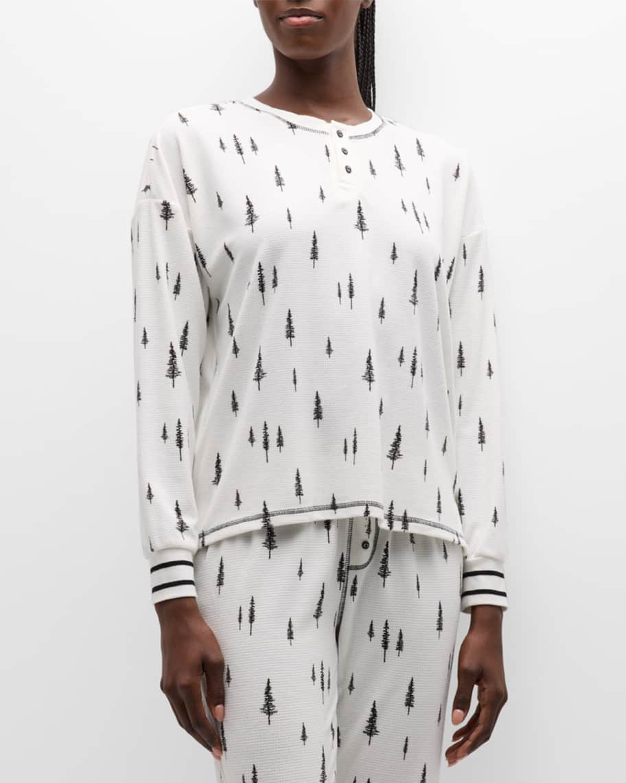 Pj salvage thermal print pajamas clearance