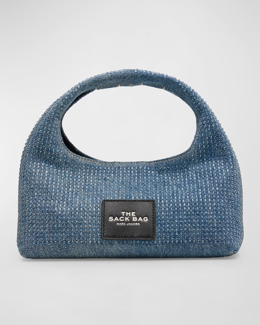 ショルダーバッグ・ポシェット MARC JACOBS THE SACK CRYSTAL EMBELLISHED MINI HOBO BAG Marc Jacobs The Sack Crystal Embellished Mini Hobo Bag In