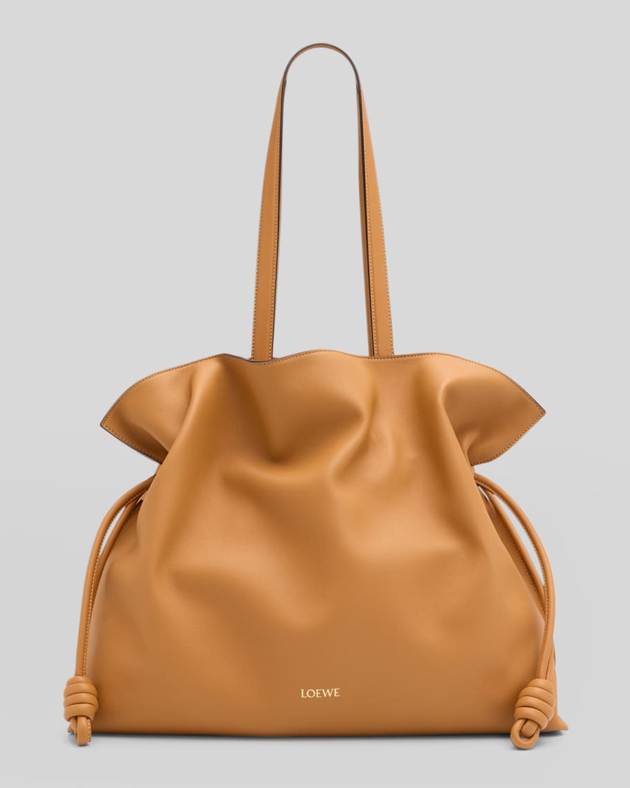 LOEWE フラメンコ ラージ XL Loewe Flamenco XL Tote Bag in Napa Leather with Golden Foil