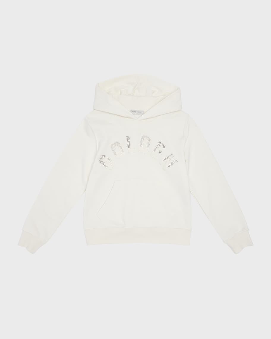 Outline crystal hoodie clearance