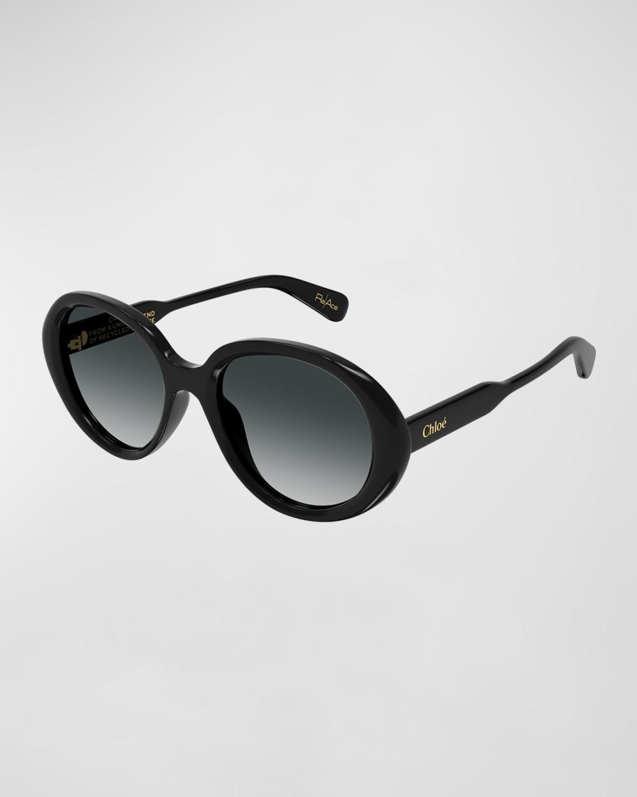 Chloe Black Myrthe Round Sunglasses Chloe Black Myrthe Round Sunglasses Chloe | TLC US main image 3
