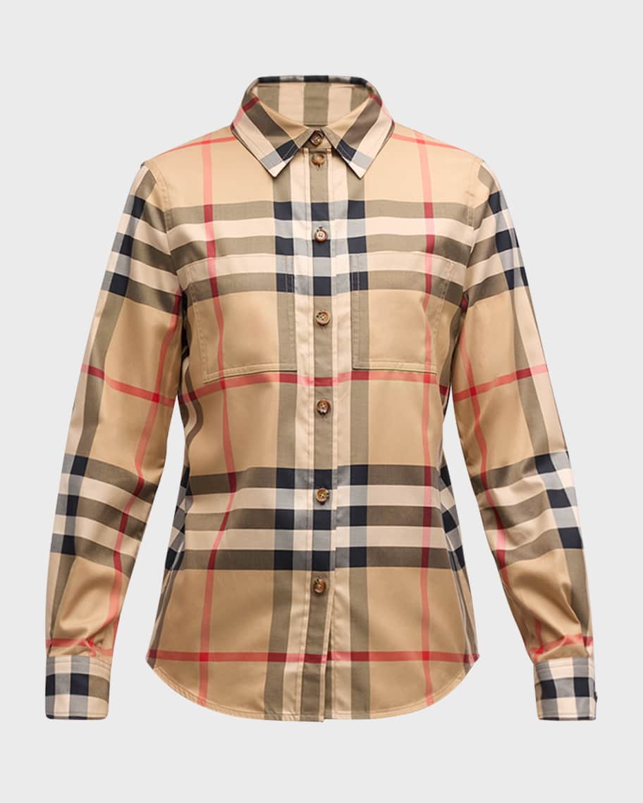 Neiman marcus women's burberry shirt 2025