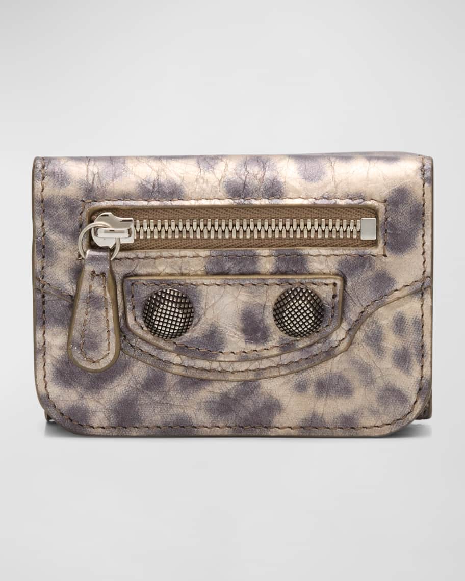 新品即決 Balenciaga Le Marcus Neiman | Wallet Leopard-Print Mini Cagole 小物