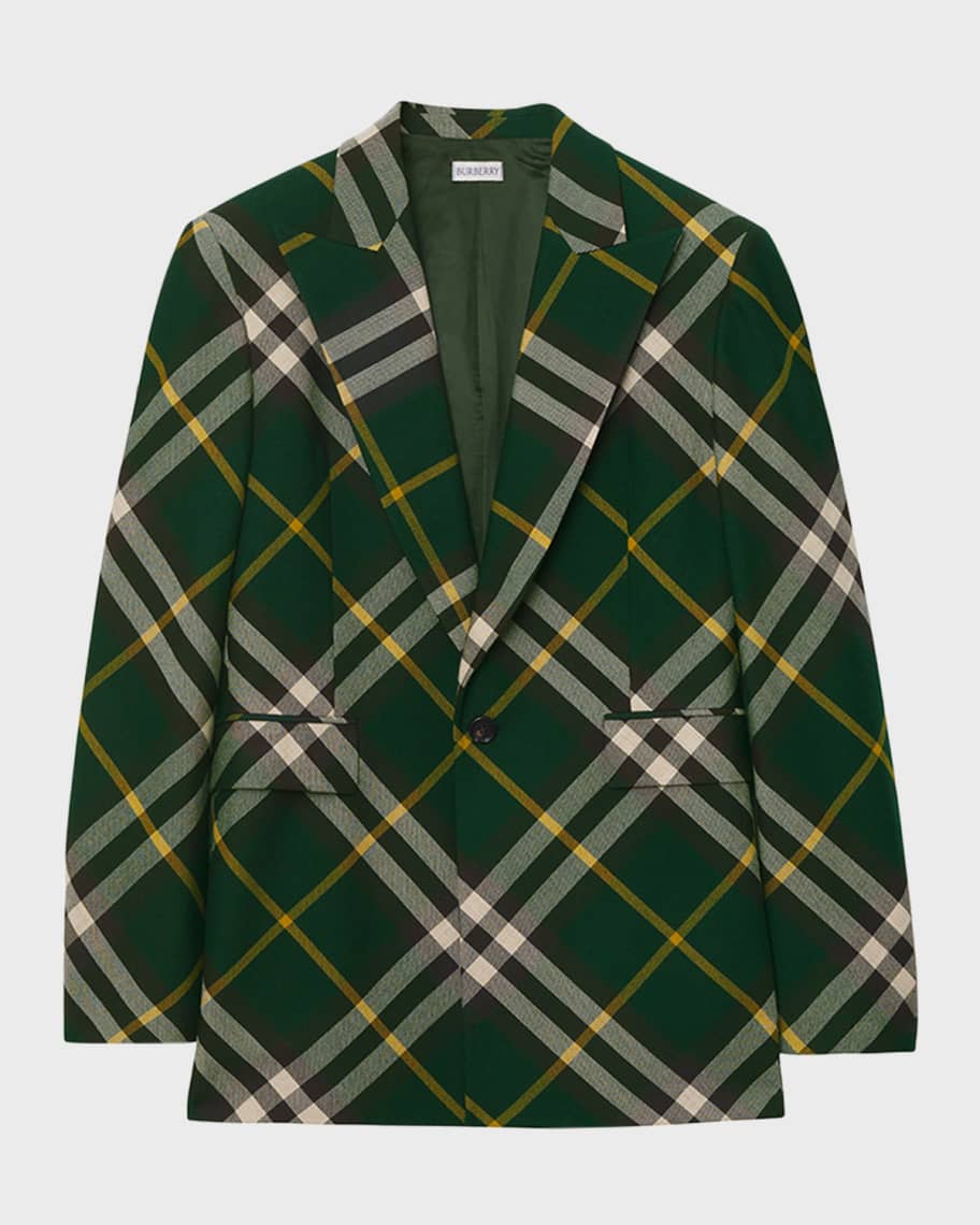 ジャケット CHLO CHECK WOOL TAILORED JACKET Chloé Tailored Jacket In Check Wool | Chloé CI