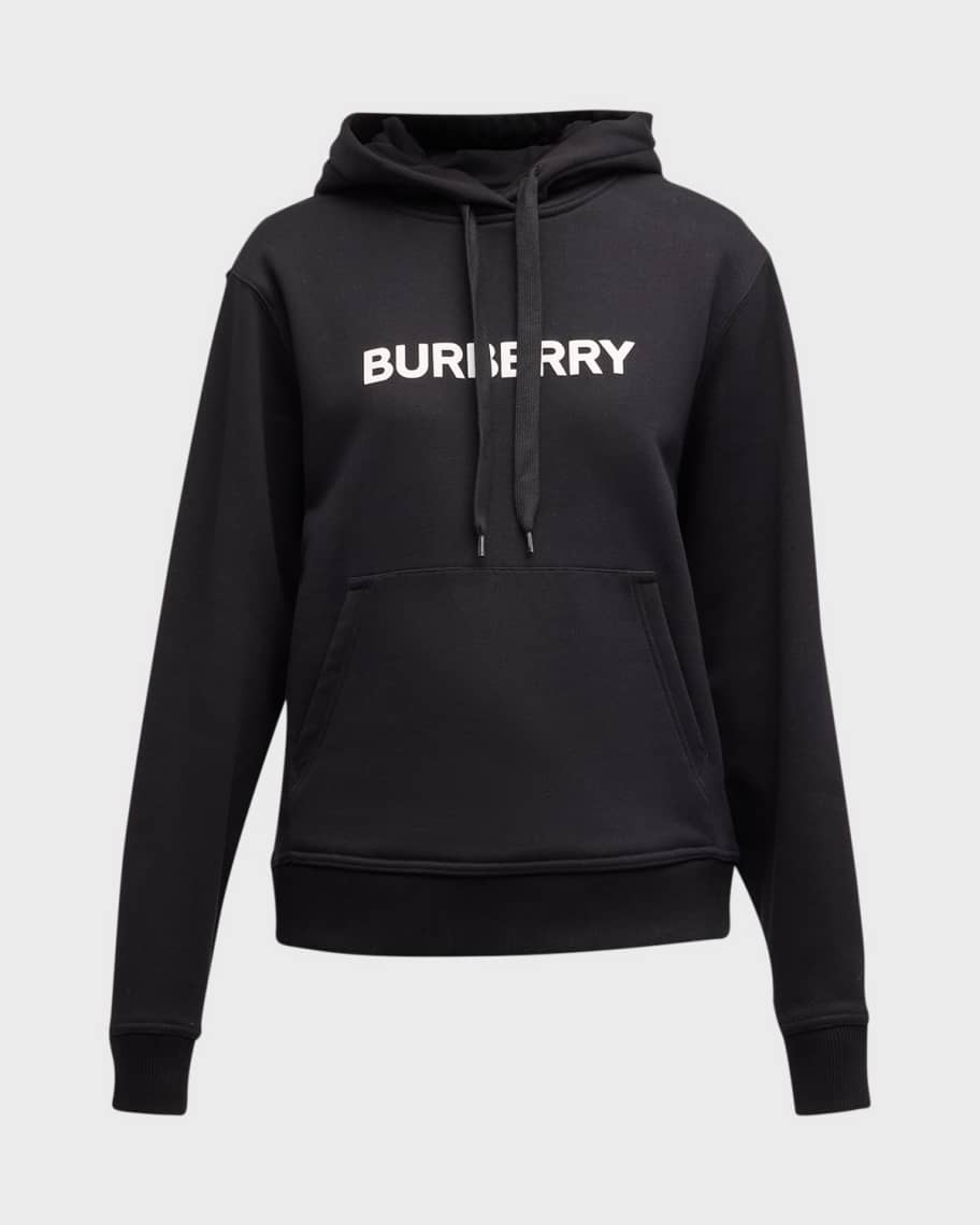 Burberry poulter logo hoodie best sale