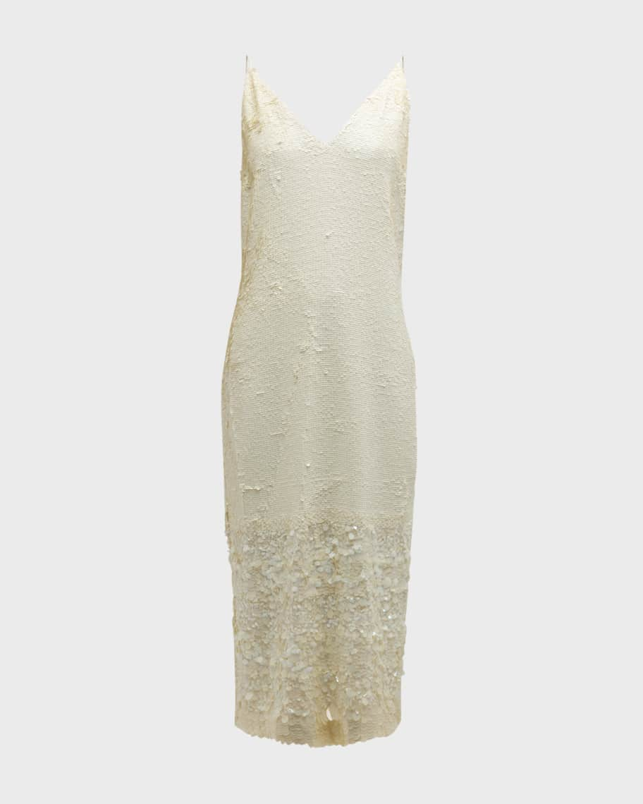 Veronica Beard Perla Sequin Midi Dress | Neiman Marcus