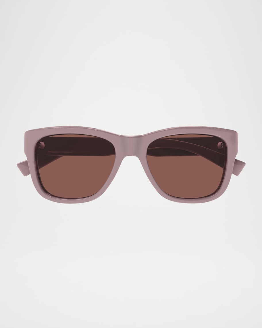 Saint Laurent Men's SL 674 Plastic Square Sunglasses | Neiman Marcus