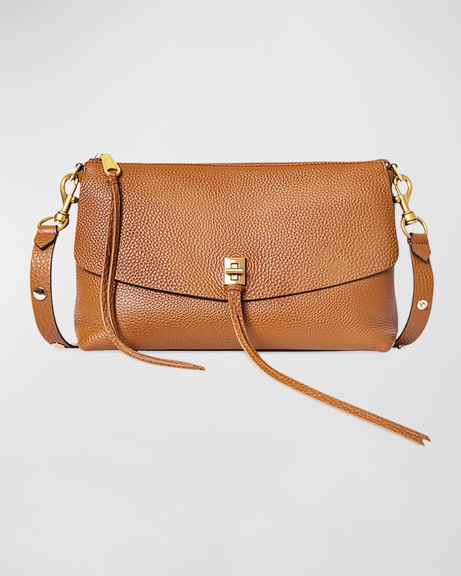 Rebecca Minkoff Darren Zip Leather Crossbody Bag Neiman Marcus