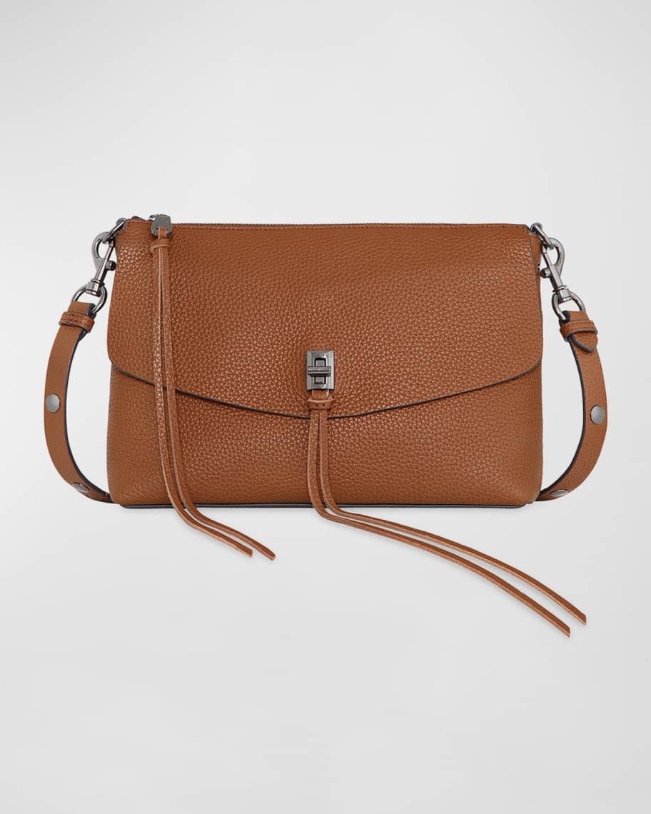 Rebecca Minkoff Darren Zip Leather Crossbody Bag Neiman Marcus