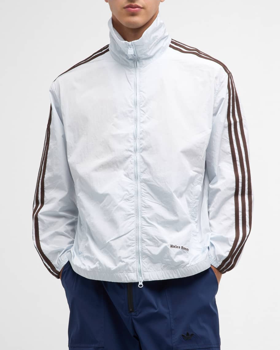 Adidas x Wales Bonner Men's Logo Stripe Track Jacket | Neiman 