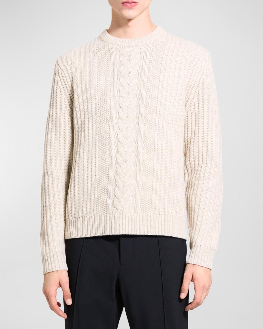 Pull Homme Theory En Laine Dermont - Taille M (Medium) - Couleur Eclipse Navy (bleu Marine) - Neuf Avec étiquettes ($265)