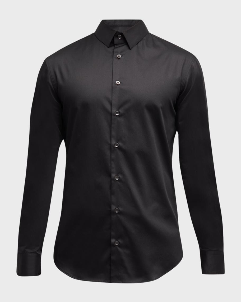 Giorgio Armani Men's Basic Sport Shirt | Neiman Marcus