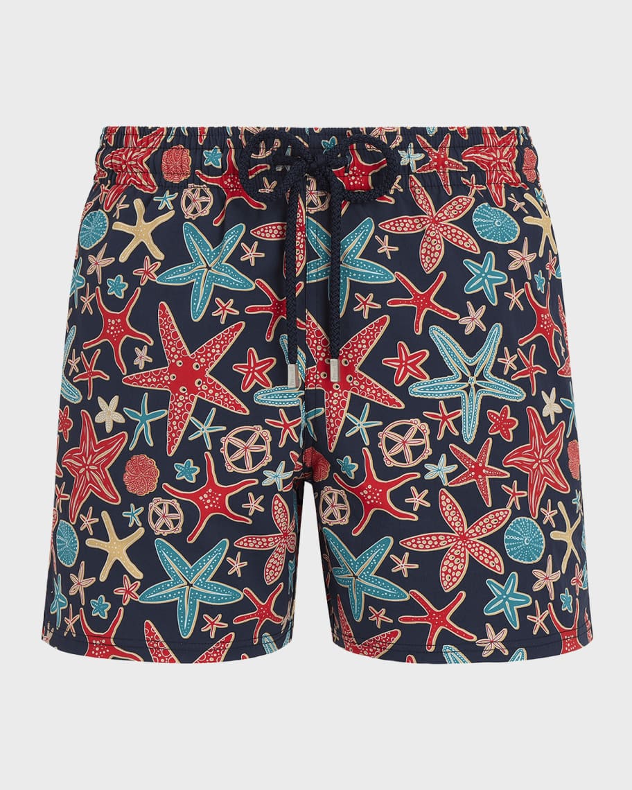 VILEBREQUIN Men Stretch Swim Shorts St. Regis Red Sea main image 1