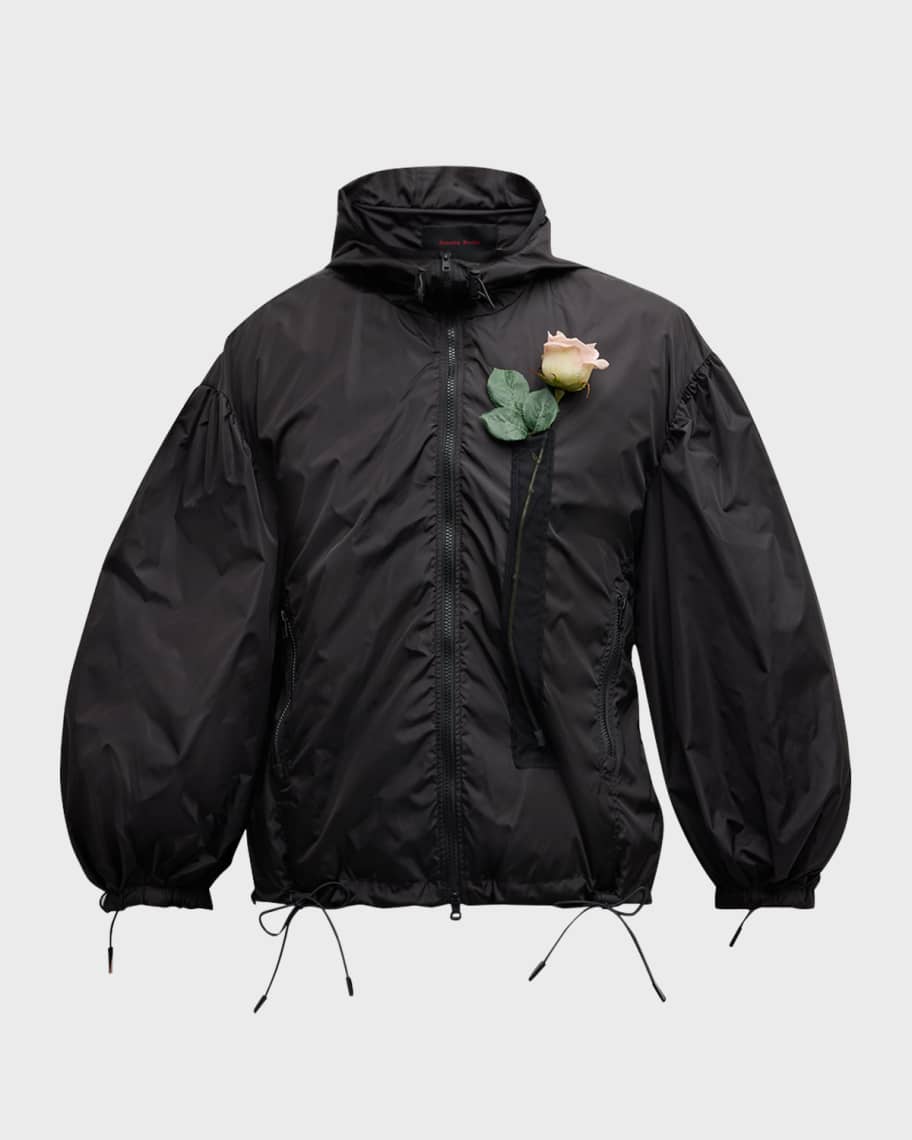 【返品送料無料】 Simone Rocha Men's Puff-Sleeve Jacket with Flower | Neiman Marcus ジャケット・アウター
