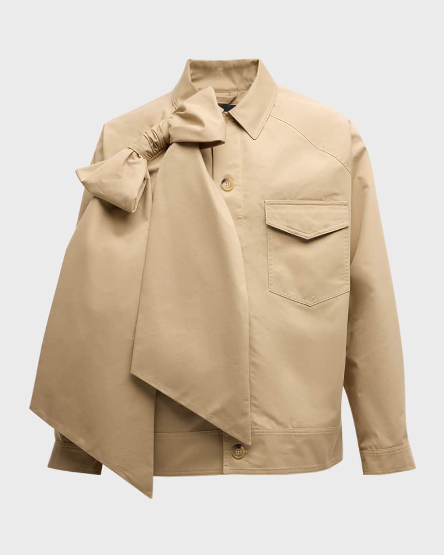 Image 2 of 6: Men's Dolman Workwear Jacket with Bow