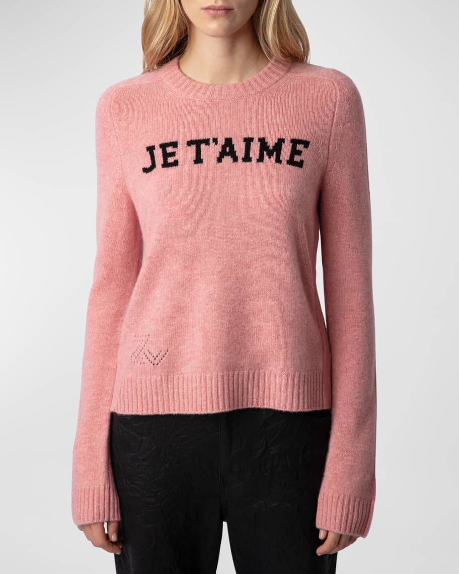 Image 2 of 5: Lili Je T'Aime Cashmere Sweater
