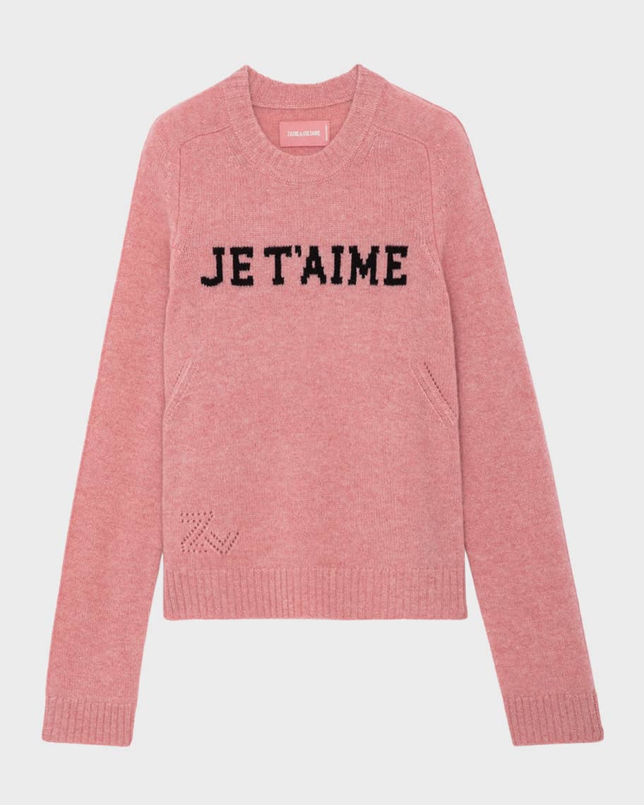 Image 1 of 5: Lili Je T'Aime Cashmere Sweater