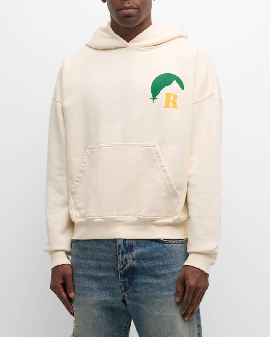 Image 1 of 6: Men's Moonlight Graphic Hoodie