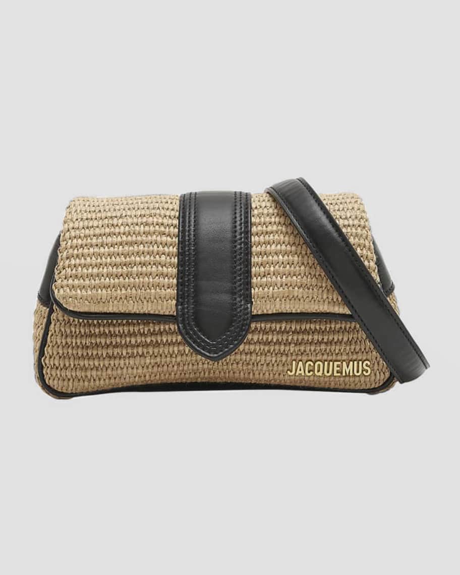 Jacquemus Le Petit Bambimou Straw Shoulder Bag | Neiman Marcus