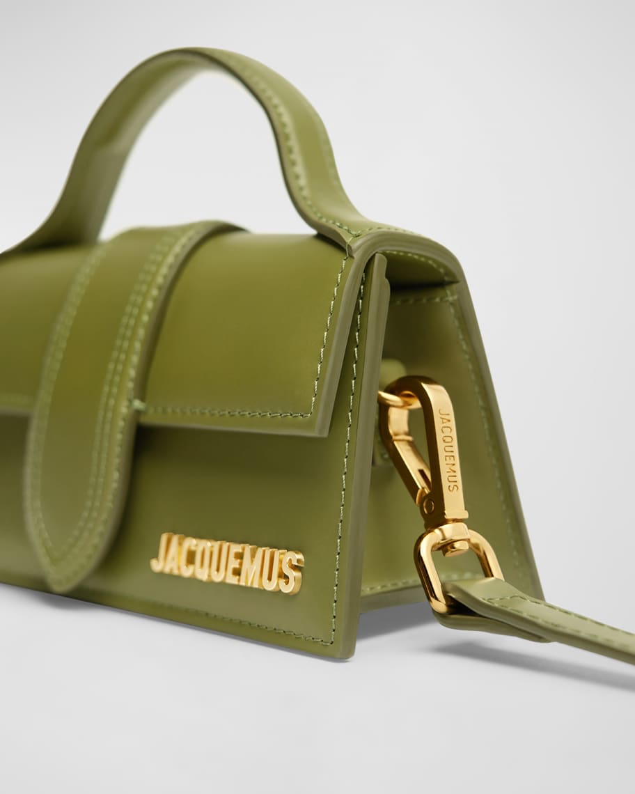 Image 3 of 4: Le Bambino Leather Crossbody Bag