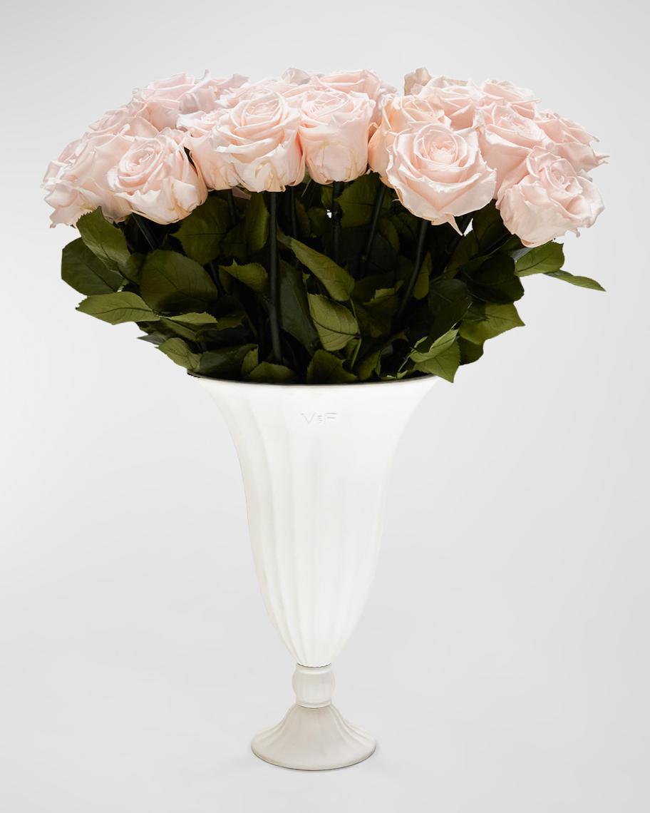 Venus ET Fleur Aphrodite Vase, 2 Dozen Roses | Neiman Marcus