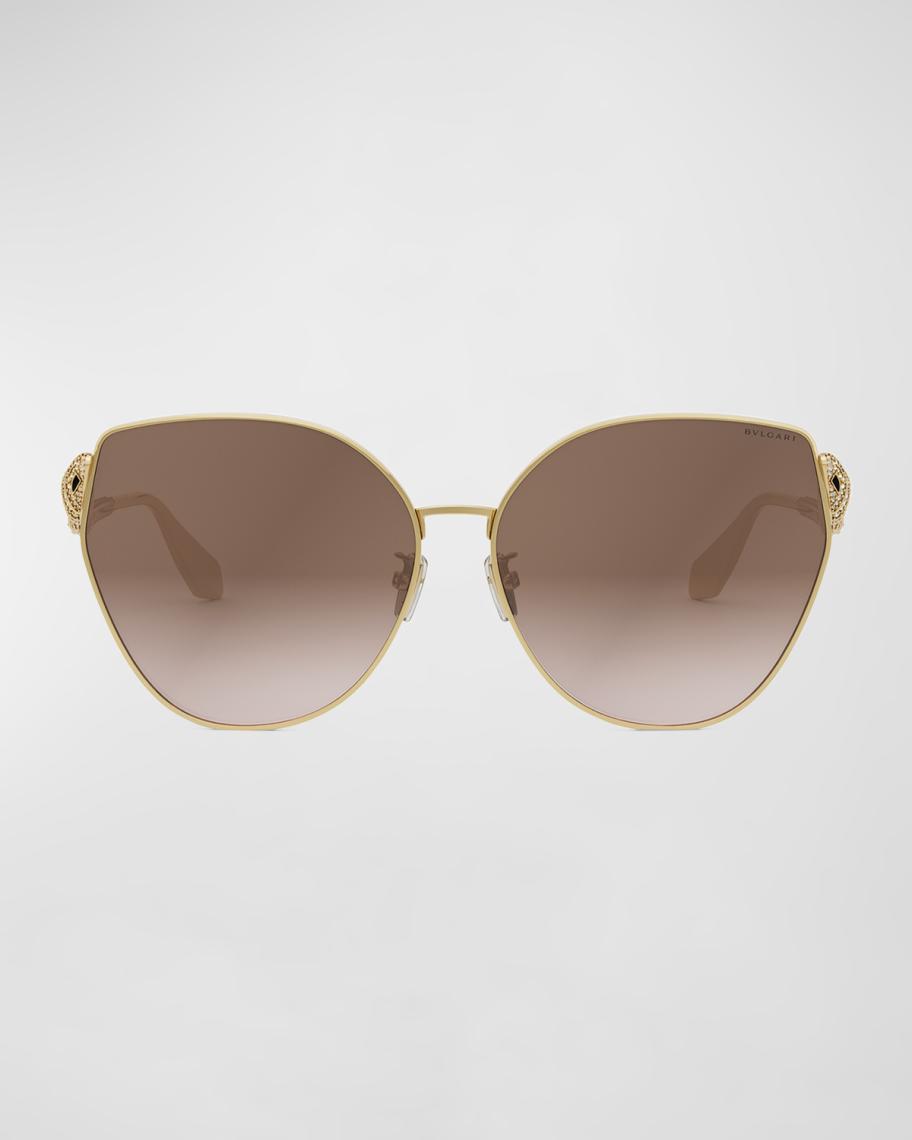 BVLGARI Serpenti Butterfly Sunglasses | Neiman Marcus display picture 1