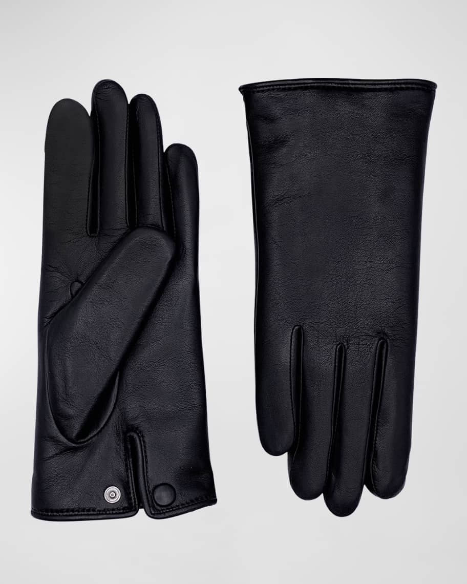 Image 1 of 1: Agatha Leather Gloves