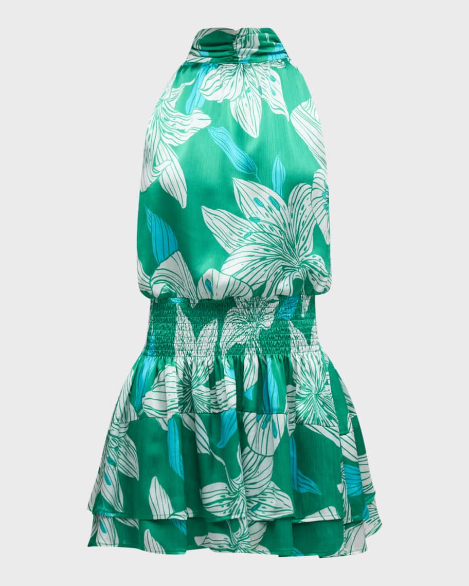 Image 1 of 6: Dani Halter Mini Dress