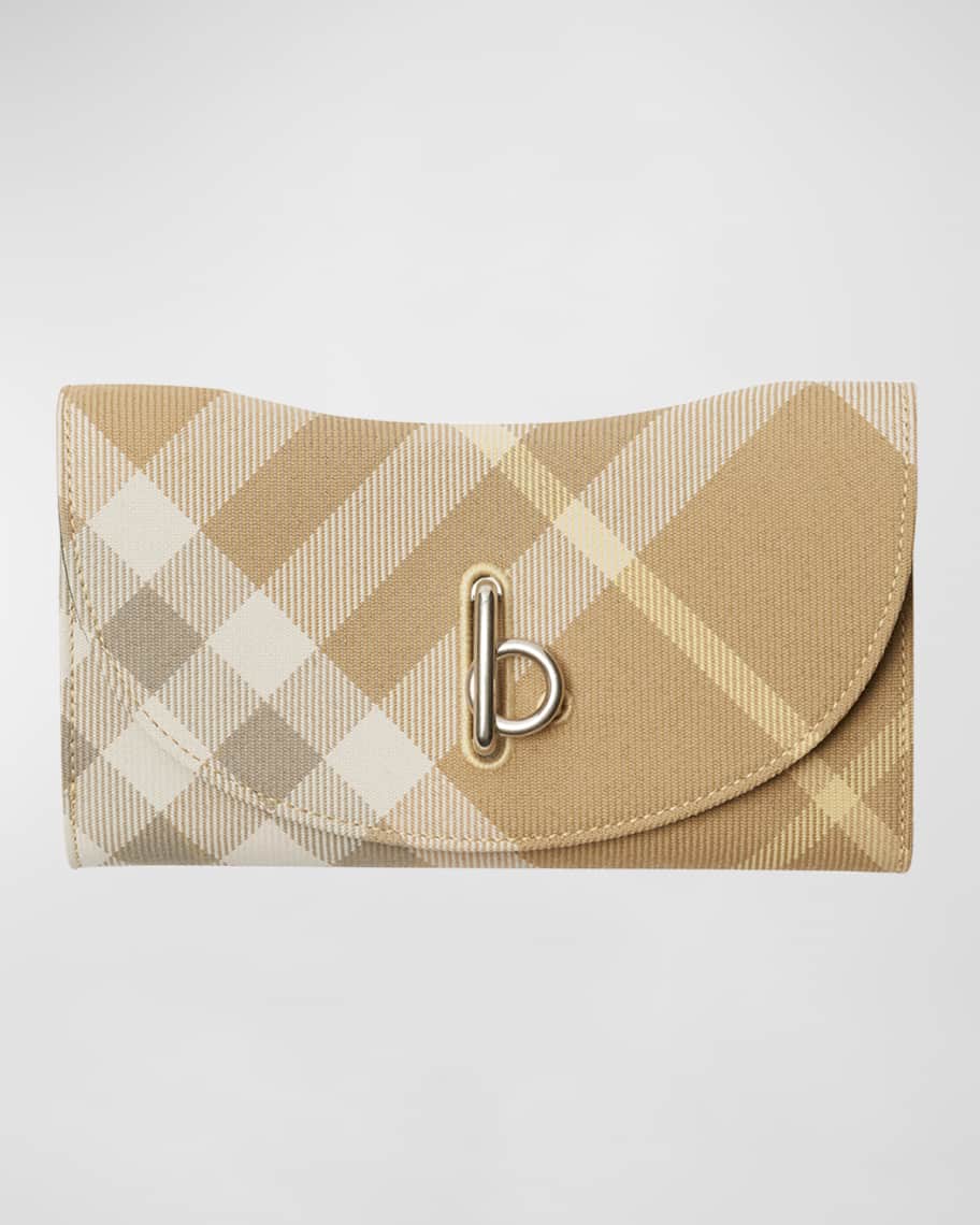 Image 1 of 2: Rocking Check Long Wallet