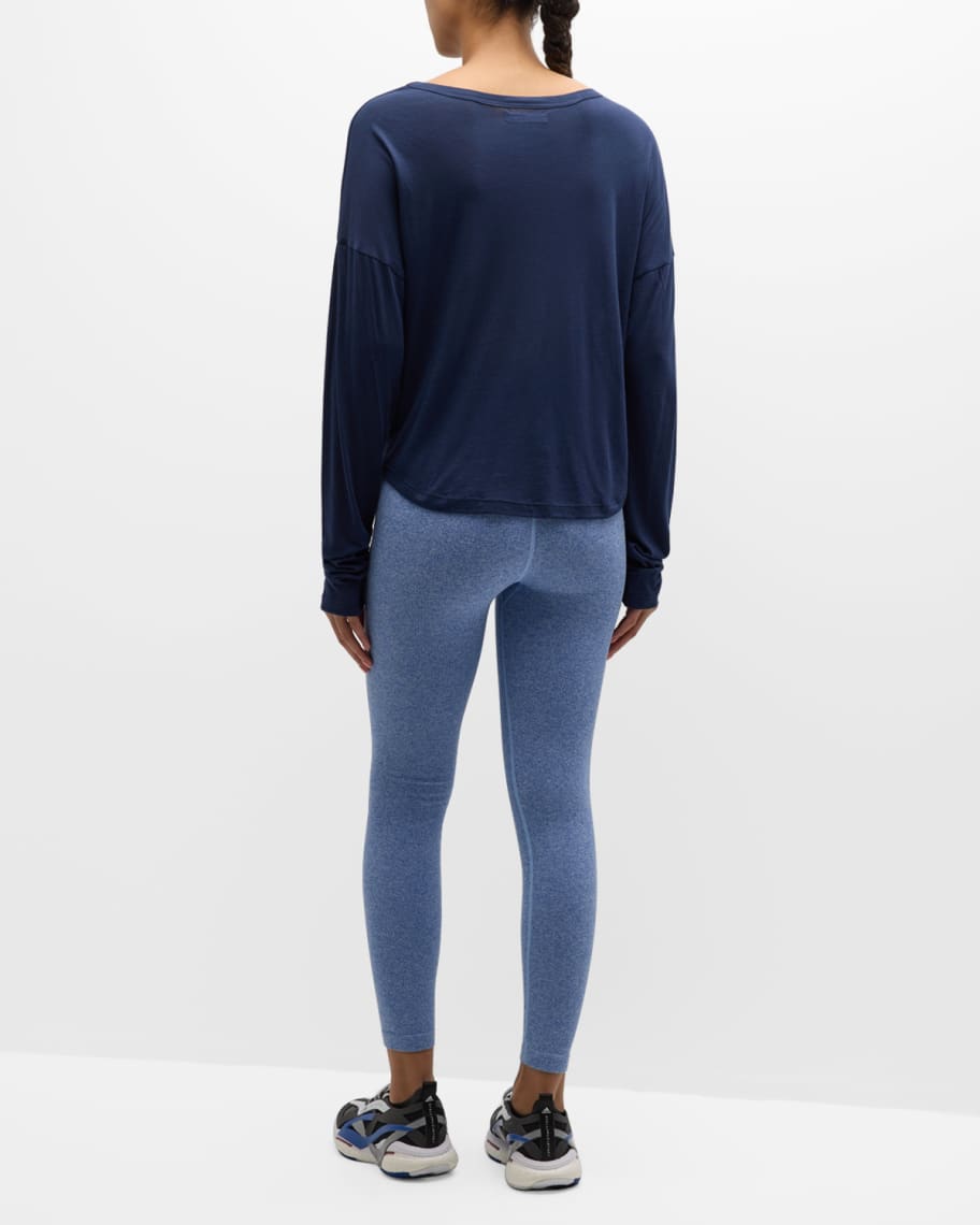 Image 3 of 6: Favorite Oversized Long-Sleeve Top