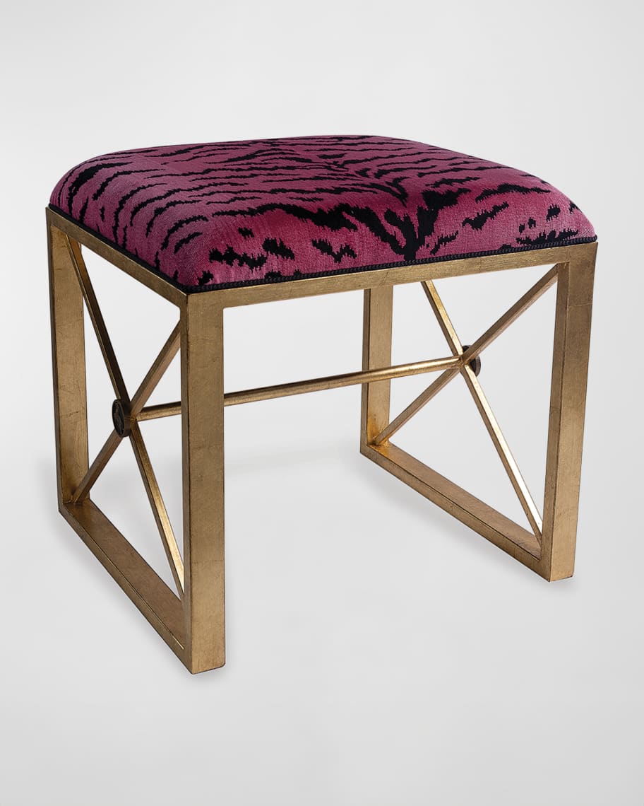 Port 68 Medallion Gold Le Tigre Bench Neiman Marcus