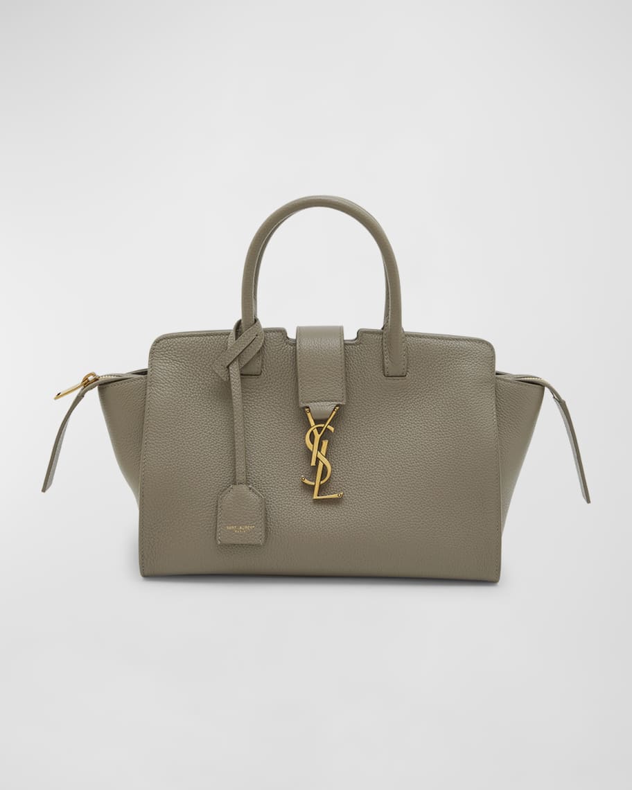 Image 1 of 6: Baby Downtown YSL Leather Top-Handle Bag