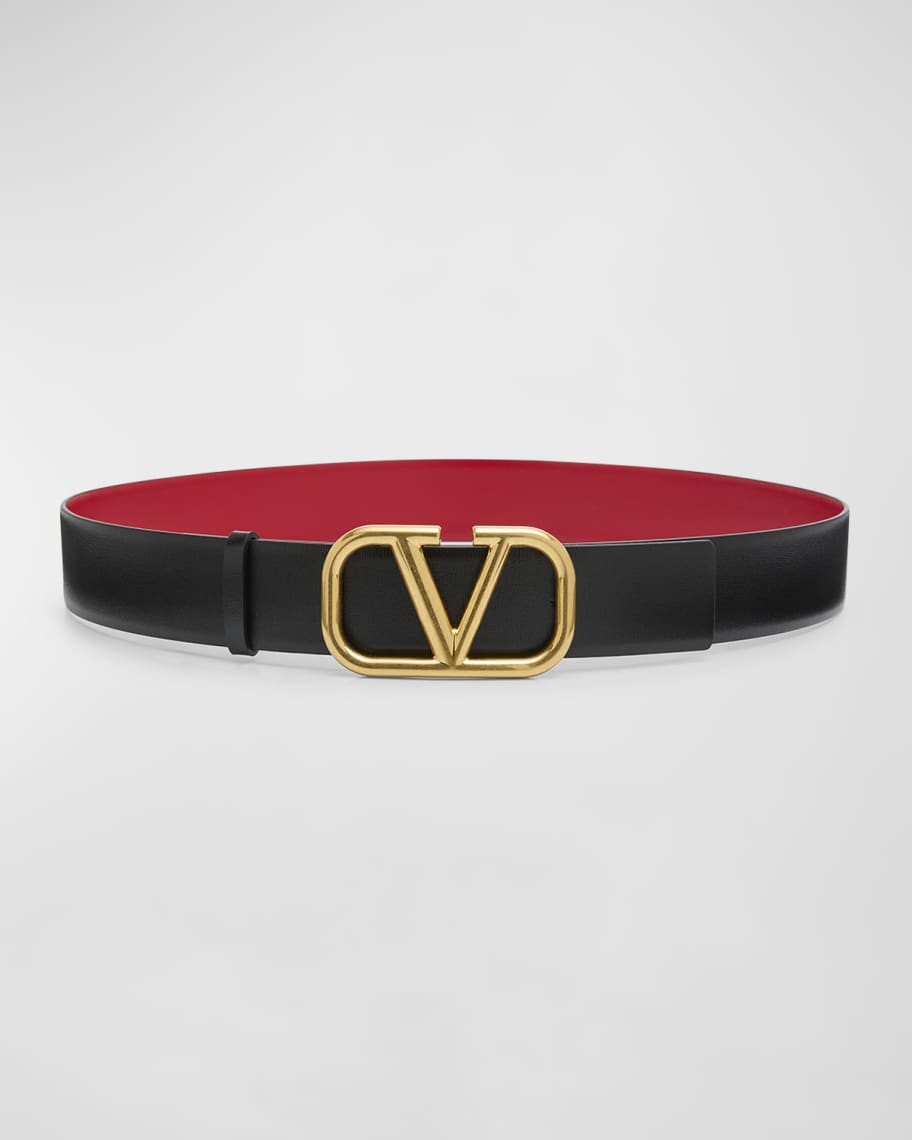 【Valentino】REVERSIBLE BELT H40◆6W2T0S11ZFR Valentino Reversible Buckle Belt H.40 | bloomingdales