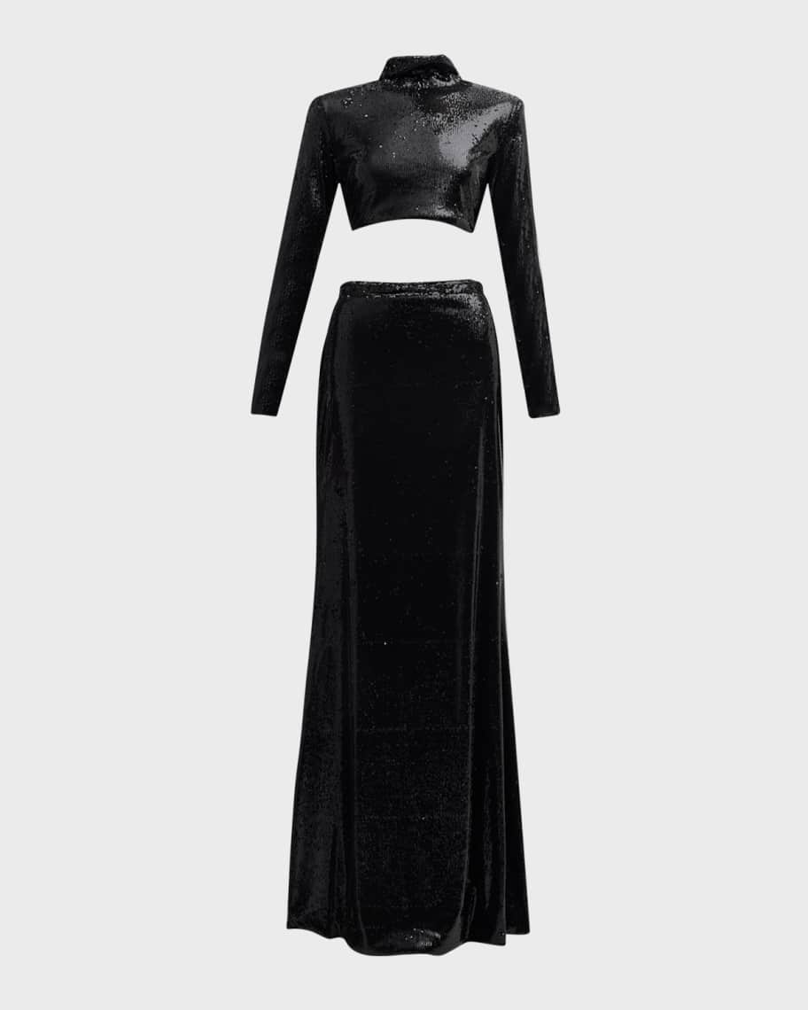 Neiman marcus black gowns outlet