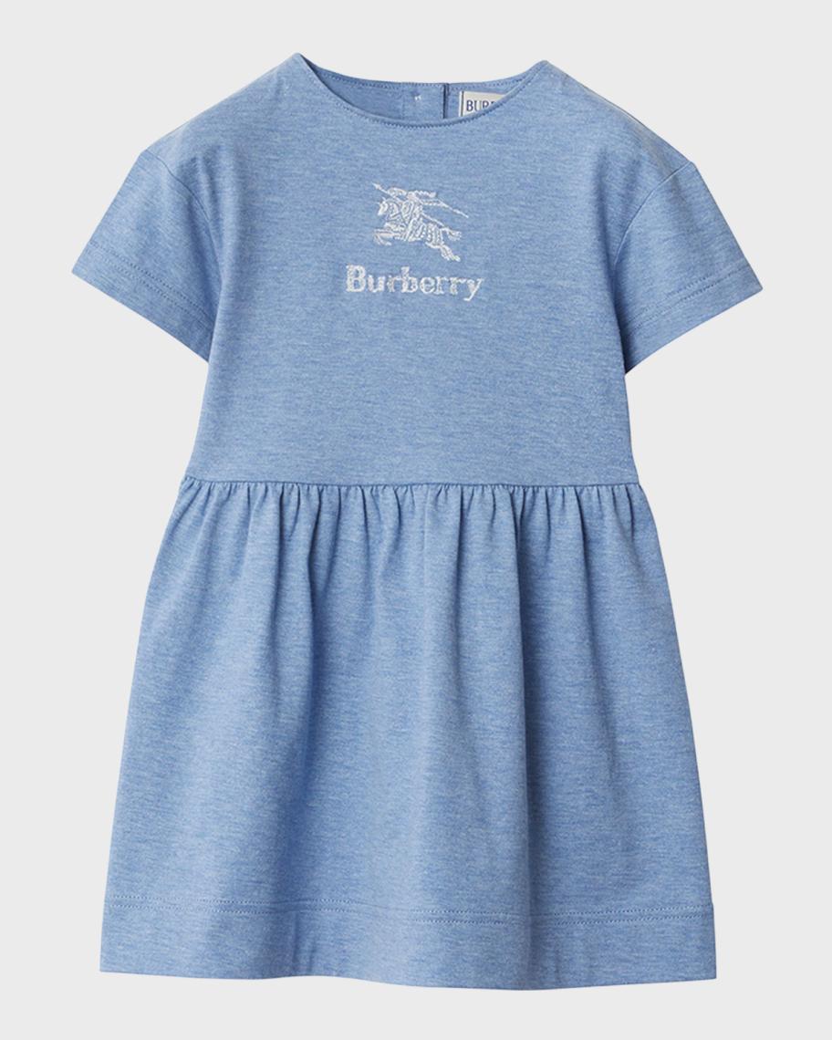 burberry blue dress Girl's Rhonda EKD Short-Sleeve Jersey Dress, Size 3-14 Occasion:cocktail its renowned check pattern Color:Baby Pink Petit Rose Smith & Quinn |