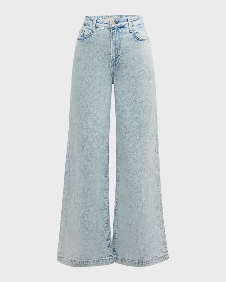 Triarchy Ms. Fonda High-Rise Wide-Leg Jeans