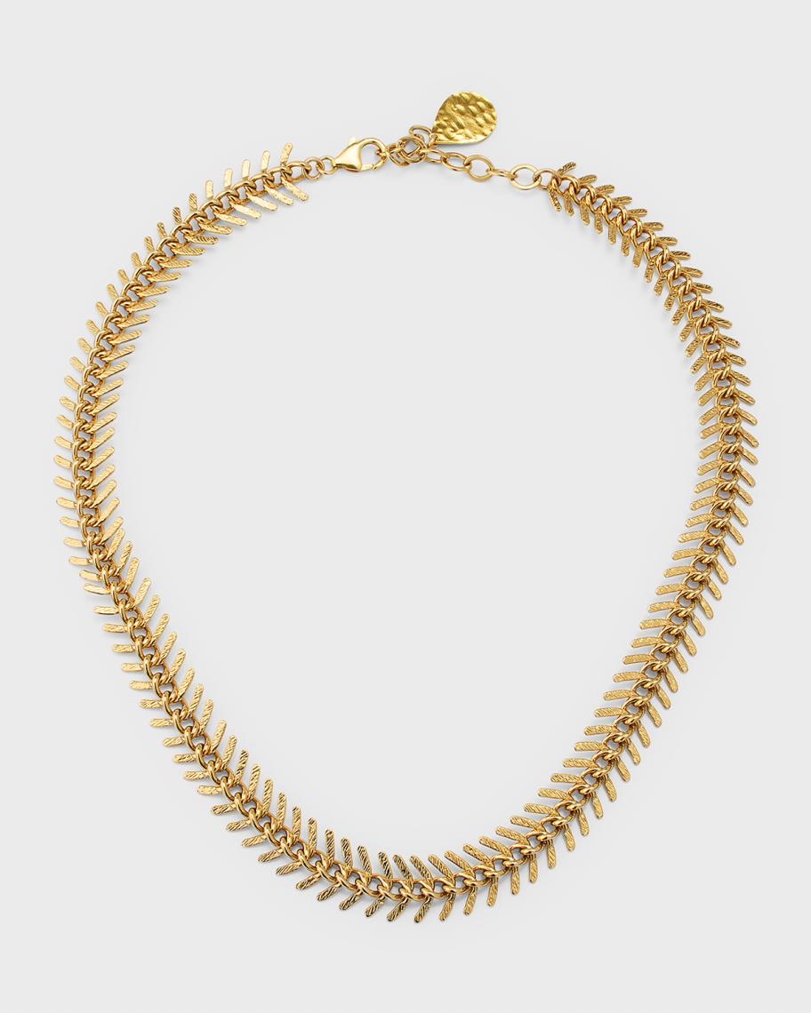Devon Leigh Herringbone Chain Necklace | Neiman Marcus