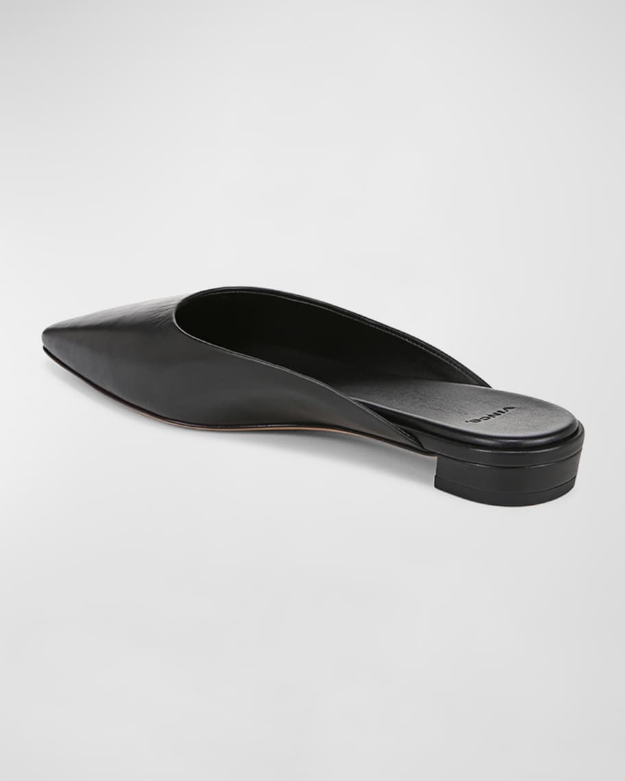 Image 2 of 4: Ana Ana Leather Ballerina Mules