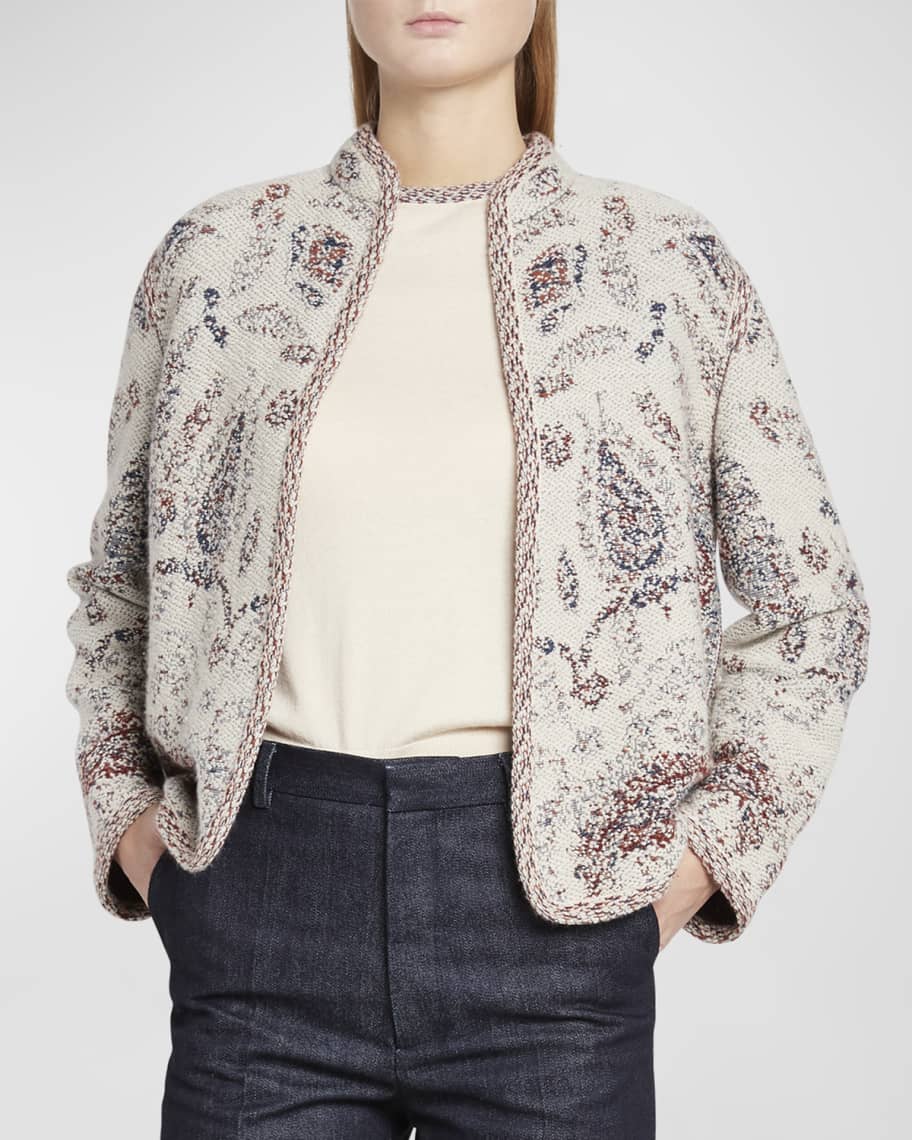 Image 1 of 6: Ishikari Cashmere Knit Top Coat