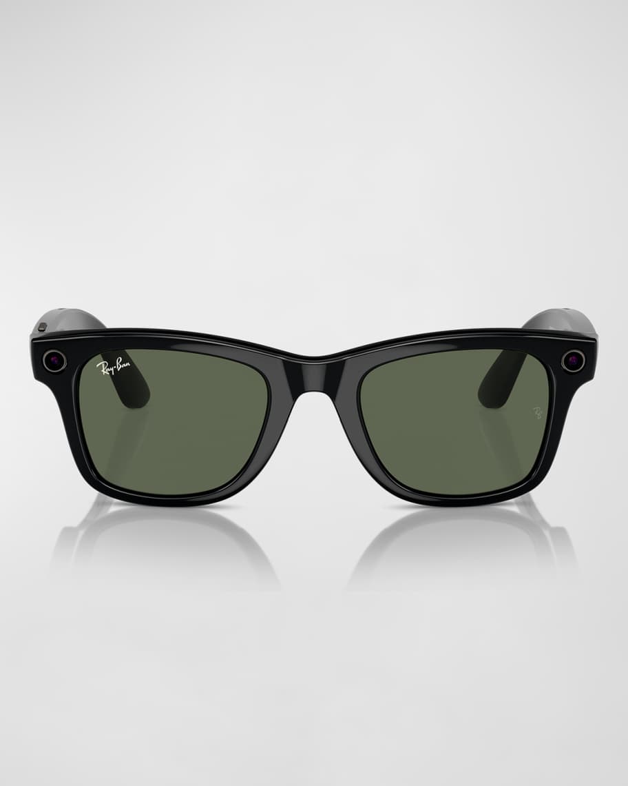RayBan  Wayfarer スマートグラス Amazon.com: Ray-Ban Meta Glasses, Wayfarer, Large Size
