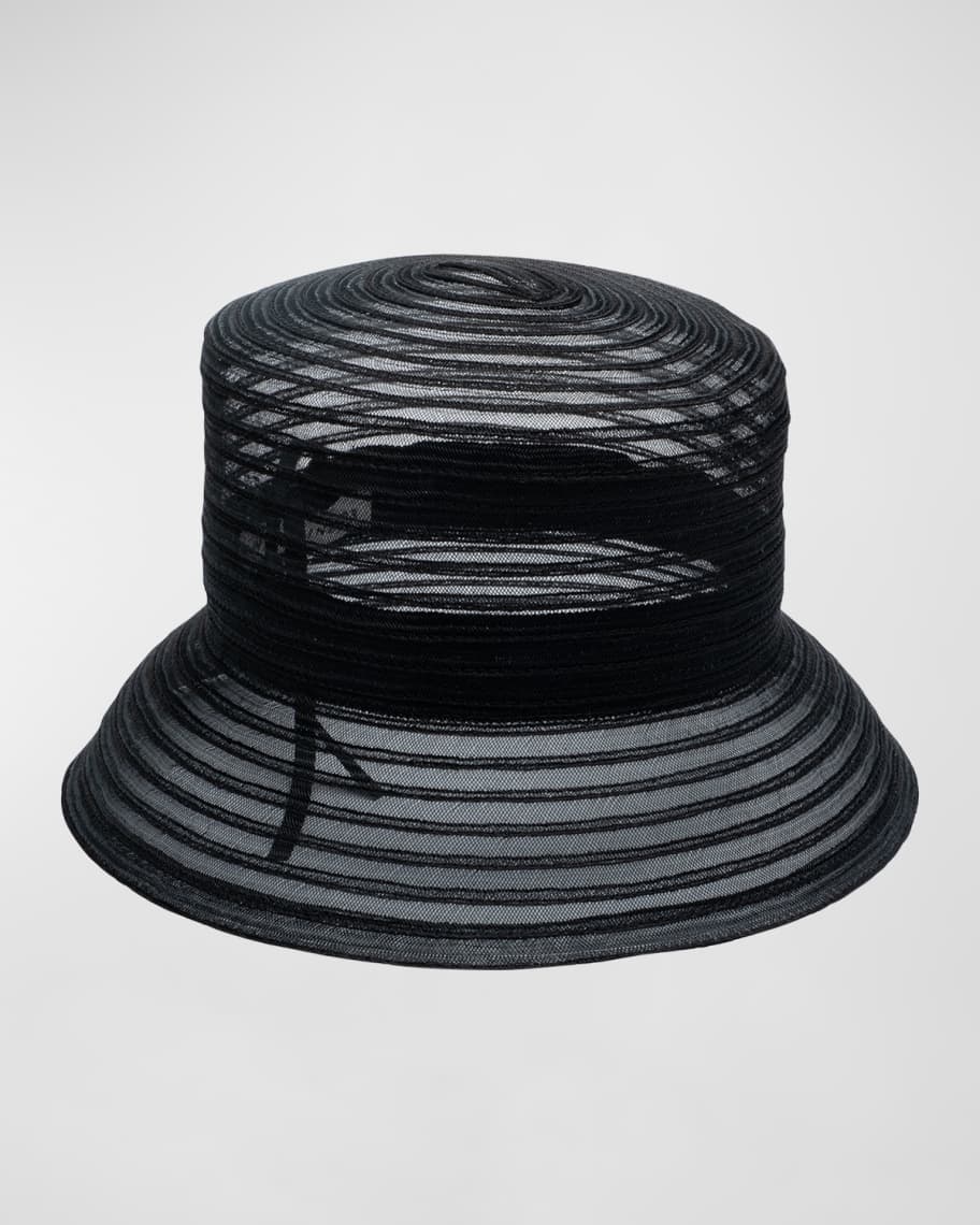 Eugenia Kim Jonah Sheer Bucket Hat | Neiman Marcus