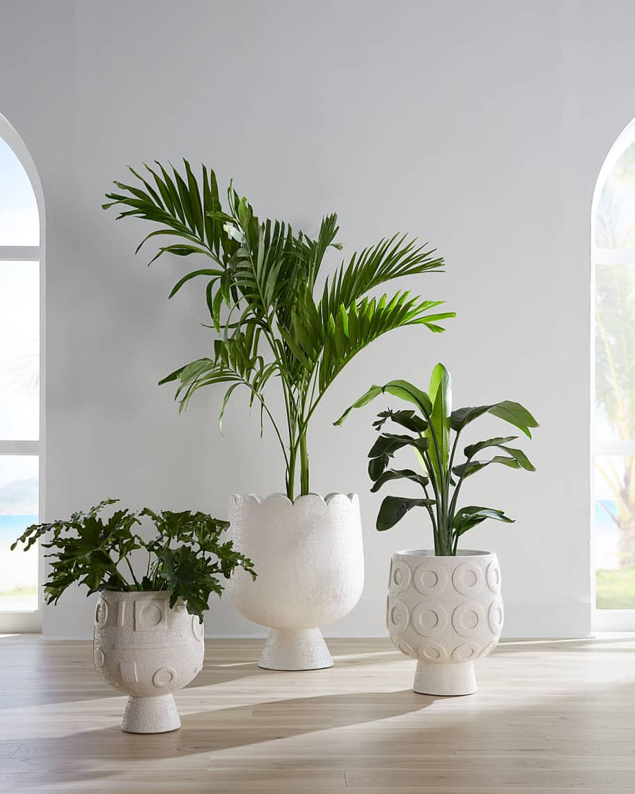 Jonathan Adler Osaka Puzzle Indoor/Outdoor Concrete Planter
