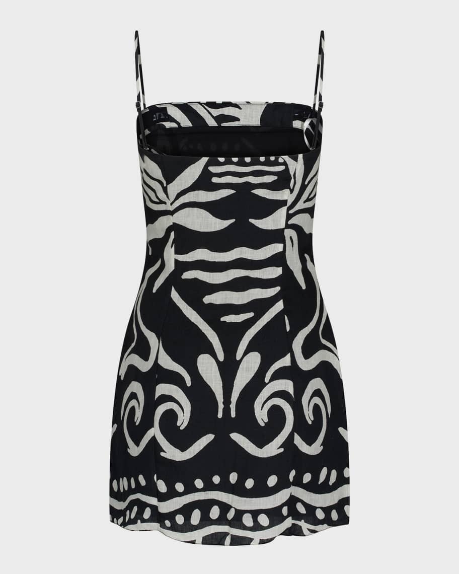 Cala de la Cruz Loura Peek-a-boo Back Mini Dress