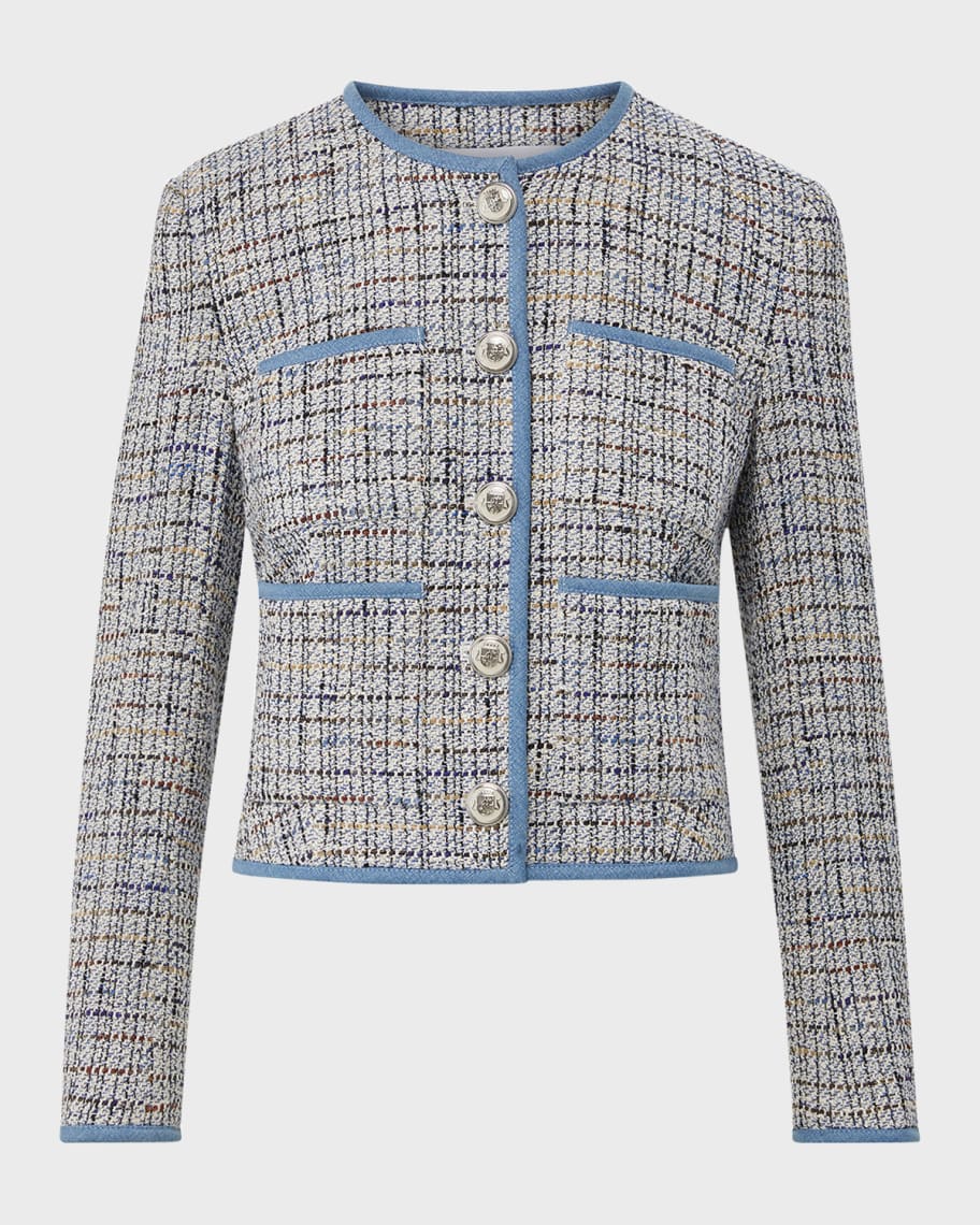 Image 2 of 5: Darla Jacquard Jacket