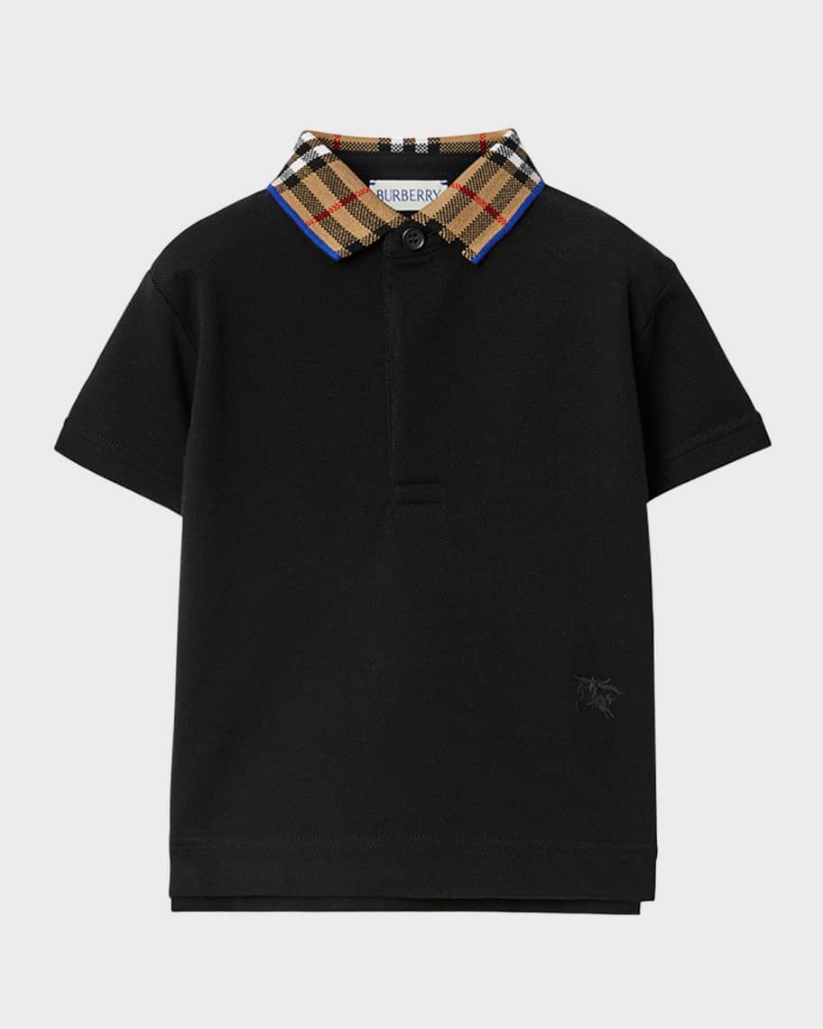 Boys burberry shirt sales