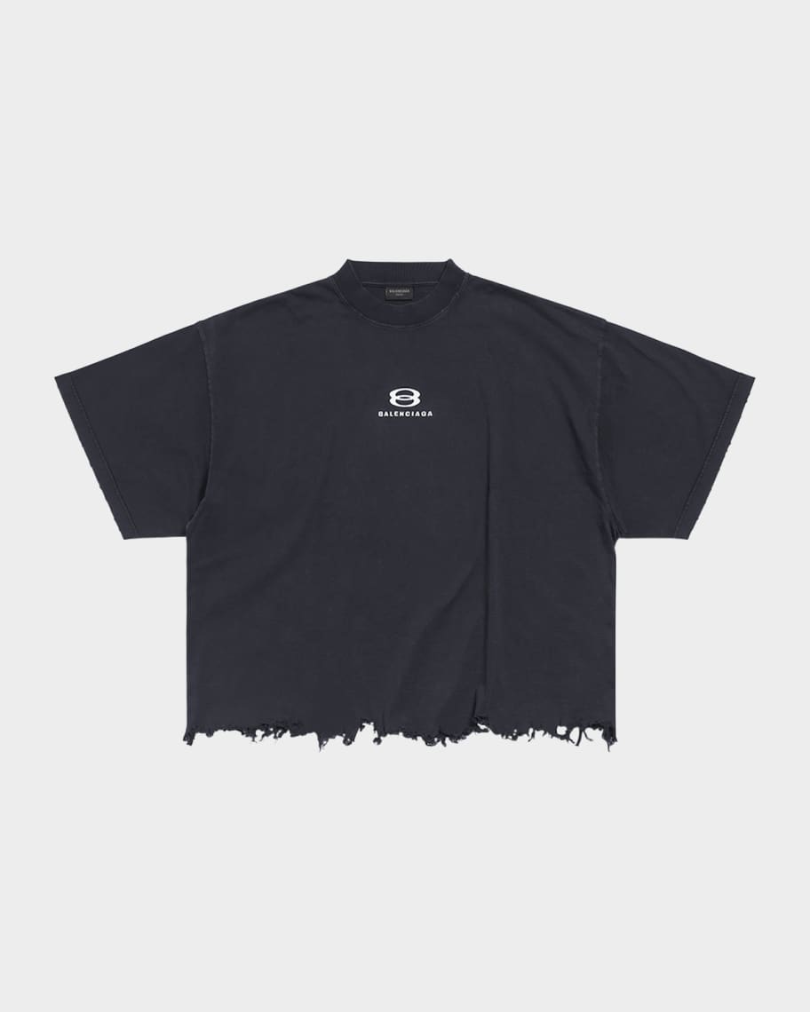 上品 バレンシアガ Tシャツ UNITY SPORTS ICON ストライプ ロゴ nm_4735865_100020_m