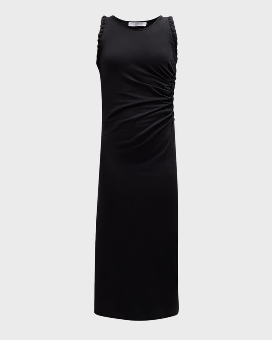 Iro Amel Twist Cut Out Midi Dress Neiman Marcus